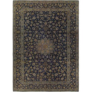 9' 9 x 13' 9 Kashan Persian Rug