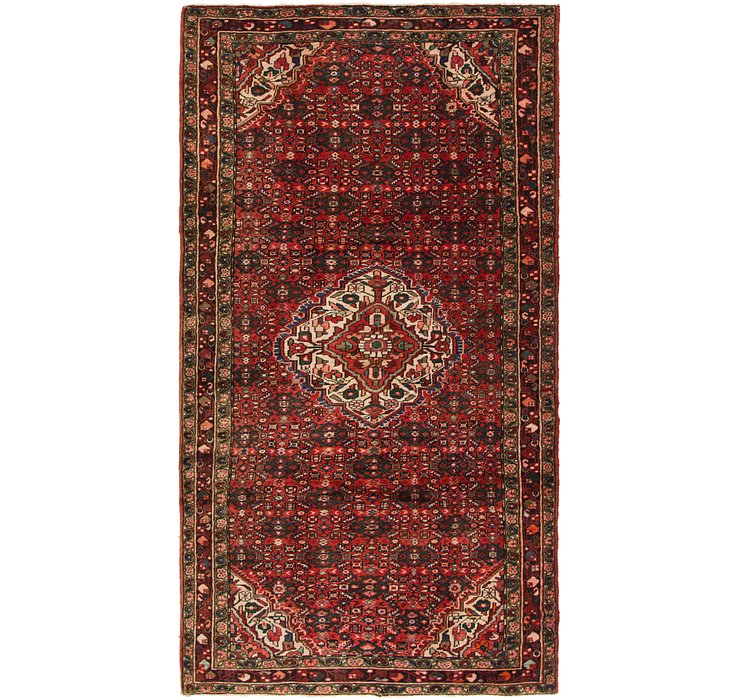 5' 2 x 9' 9 Hossainabad Persian Rug