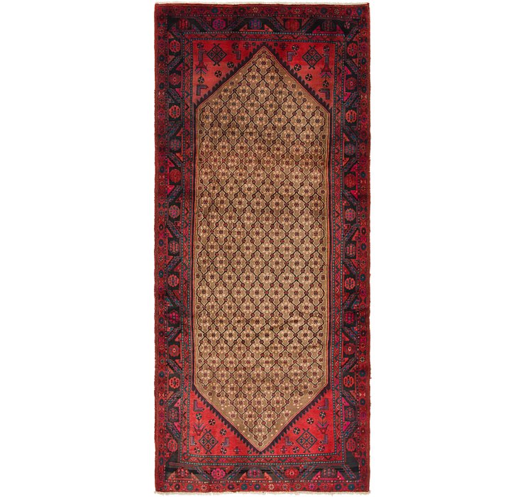 4' 2 x 9' 7 Koliaei Persian Runner ...