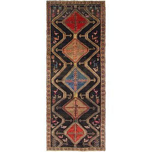 3' 8 x 9' 7 Koliaei Persian Runner ...