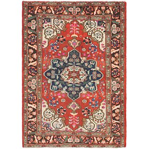 Unique Loom 4' 5 x 6' 5 Hamedan Persian Rug