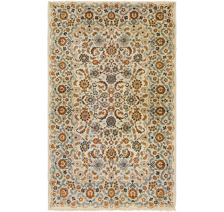 4' 8 x 7' 8 Kashan Persian Rug