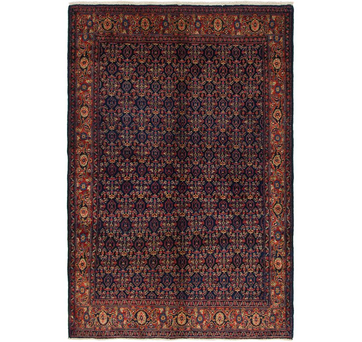 4' 10 x 7' 2 Bidjar Persian Rug