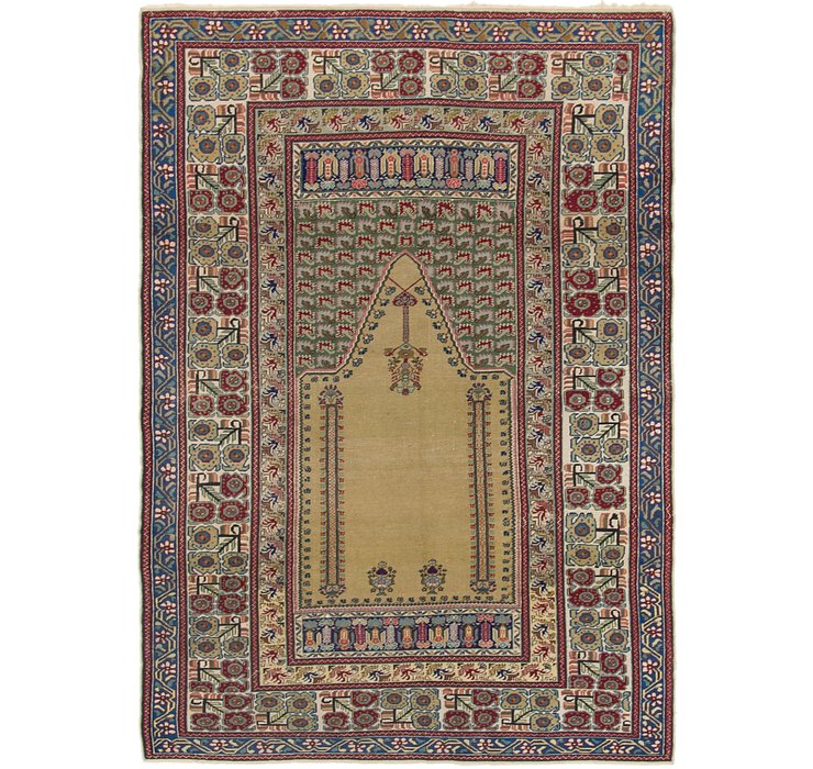4' 2 x 6' Lahour Oriental Rug