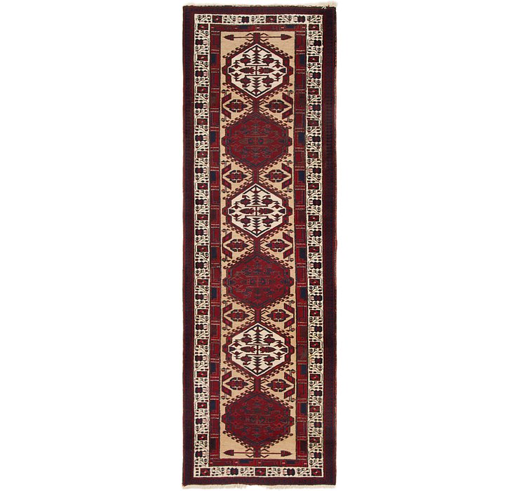 3' 6 x 11' 2 Ardabil Persian Runner ...