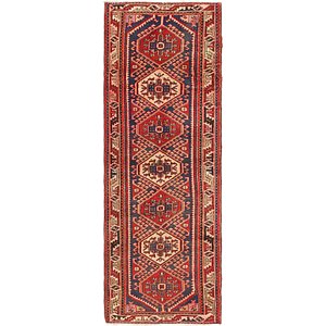 3' 3 x 9' 7 Meshkin Persian Runner ...