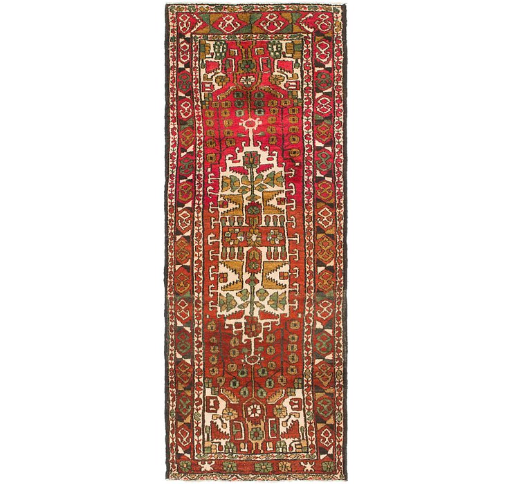 3' 5 x 9' 6 Hamedan Persian Runner ...