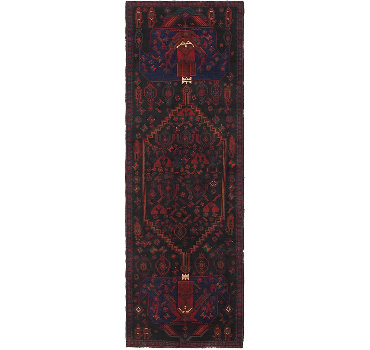 3' 10 x 12' 3 Meshkin Persian Runner ...