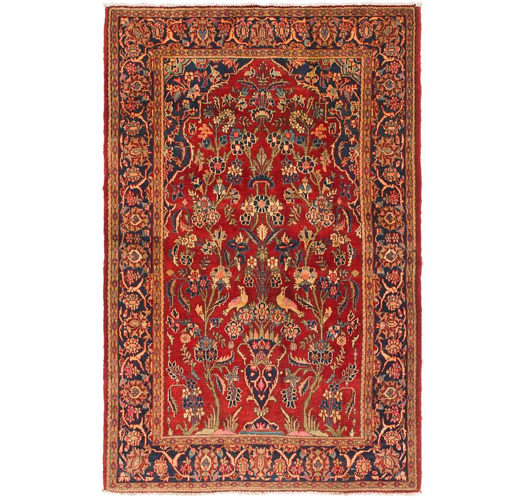 4' 3 x 6' 5 Birjand Persian Rug
