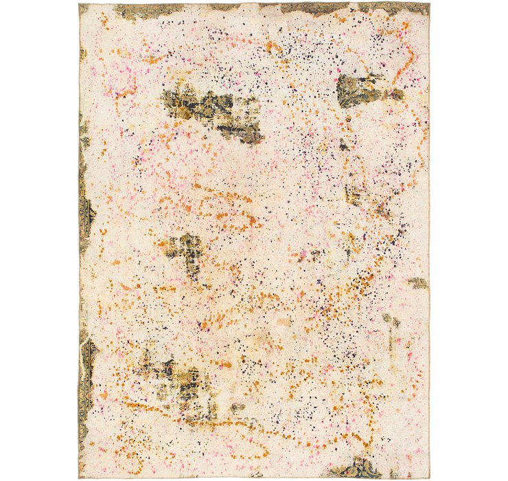 HandKnotted 8' 8 x 11' 9 Ultra Vintage Persian Rug