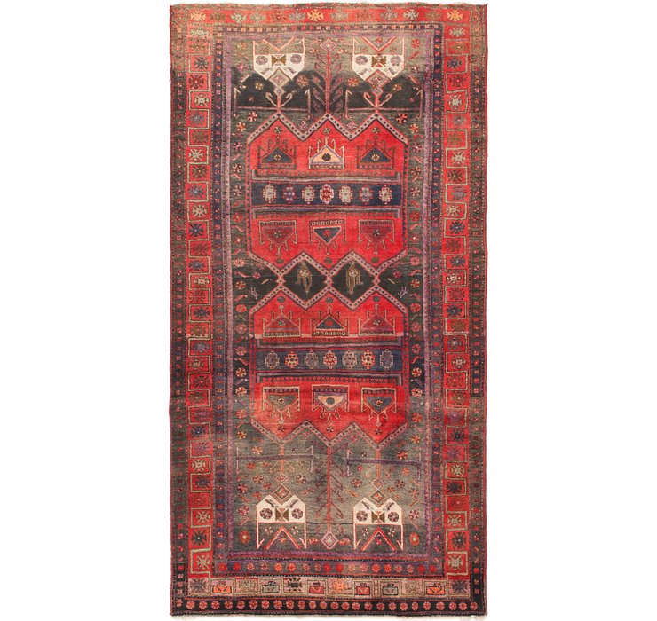 5' x 9' 9 Sirjan Persian Runner Rug