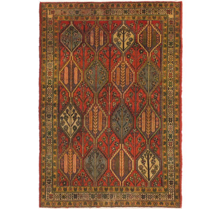 4' 9 x 7' Bakhtiar Persian Rug