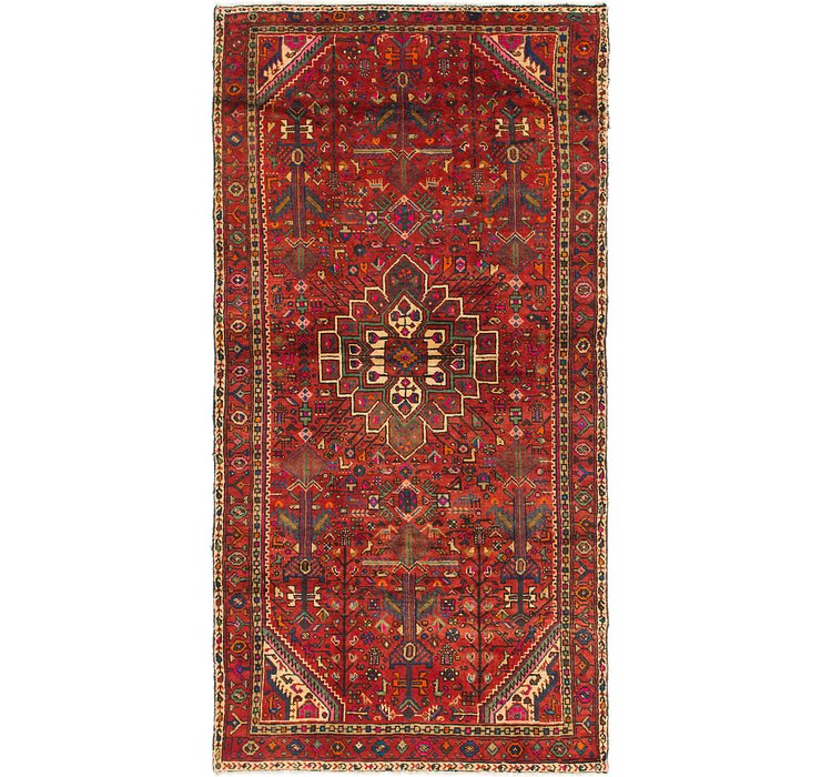 5' 2 x 10' 3 Hamedan Persian Runner ...