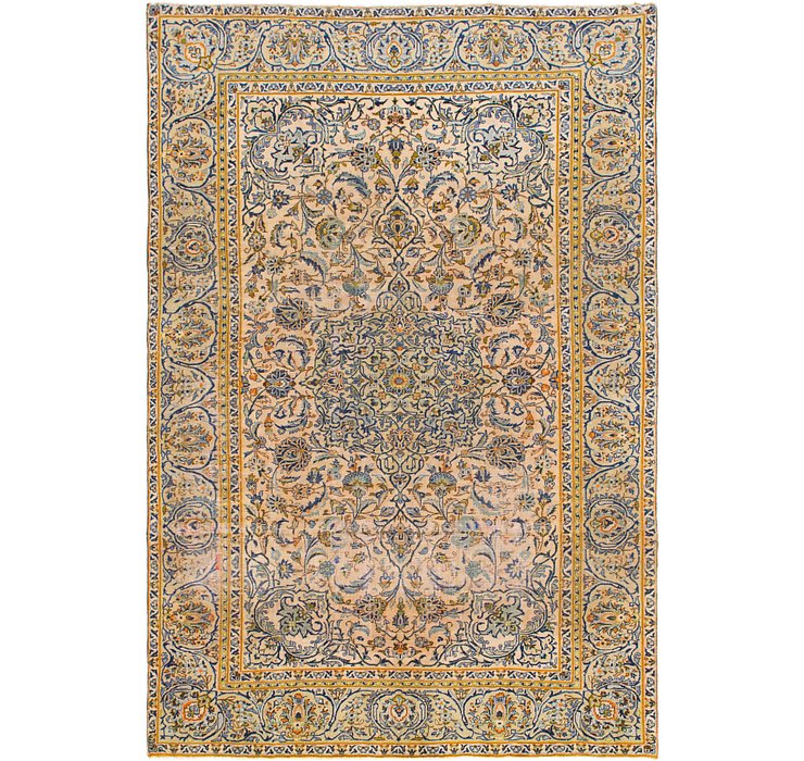 7' 7 x 11' 2 Kashan Persian Rug