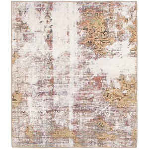HandKnotted 4' x 4' 8 Ultra Vintage Persian S...