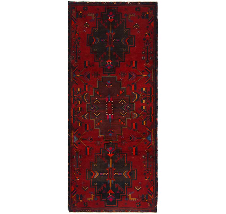 3' 10 x 9' 4 Hamedan Persian Runner ...