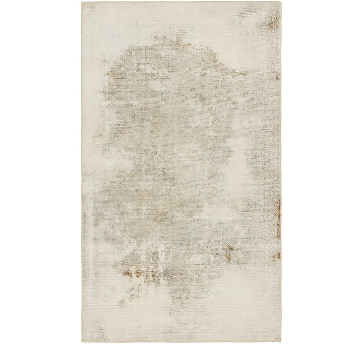HandKnotted 3' 8 x 6' 4 Ultra Vintage Persian Rug