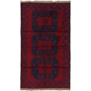 3' 7 x 6' 5 Balouch Persian Rug