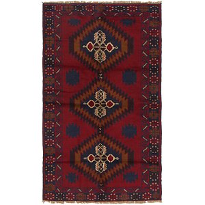 HandKnotted 3' 8 x 6' 2 Balouch Persian Rug