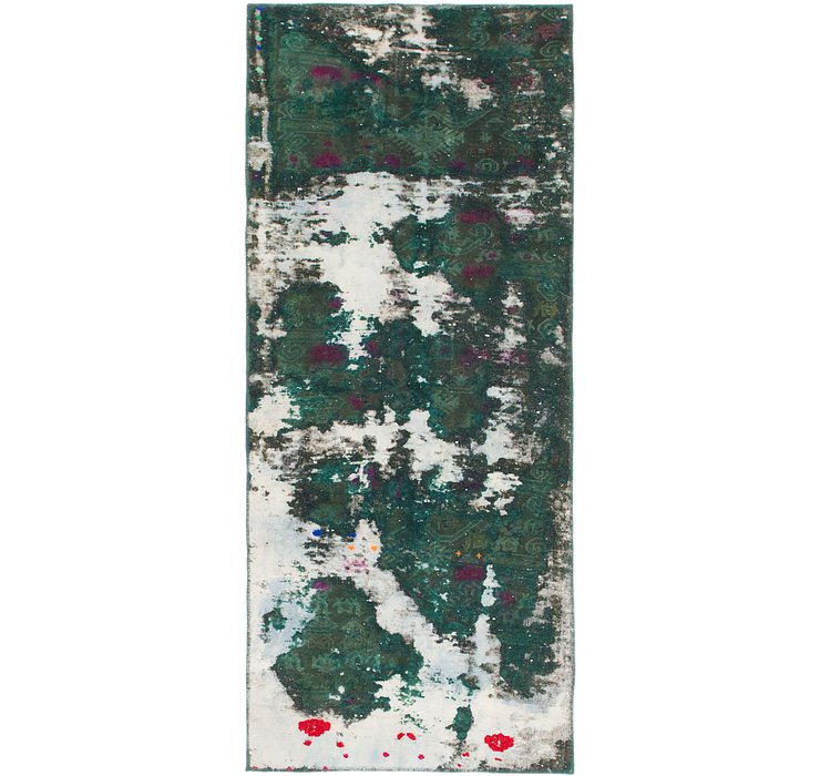 3' 6 x 8' 4 Ultra Vintage Persian R...