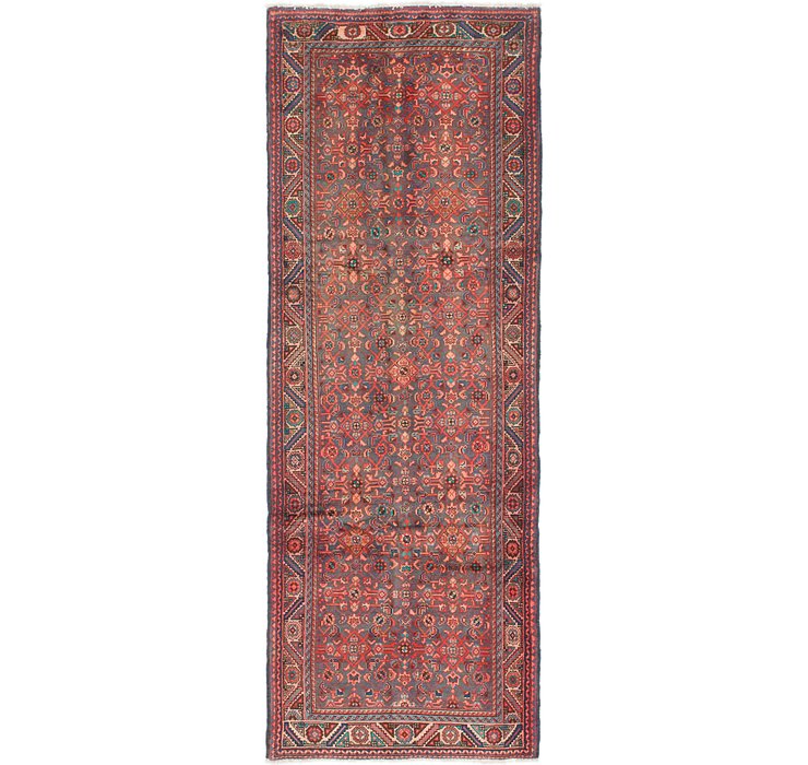 3' 7 x 10' 4 Hossainabad Persian Run...