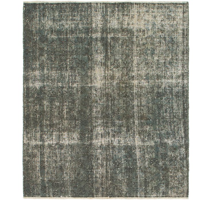 4' 5 x 5' 4 Ultra Vintage Persian S...