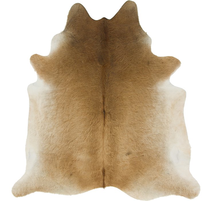 7' 6 x 8' Cowhide Square Rug