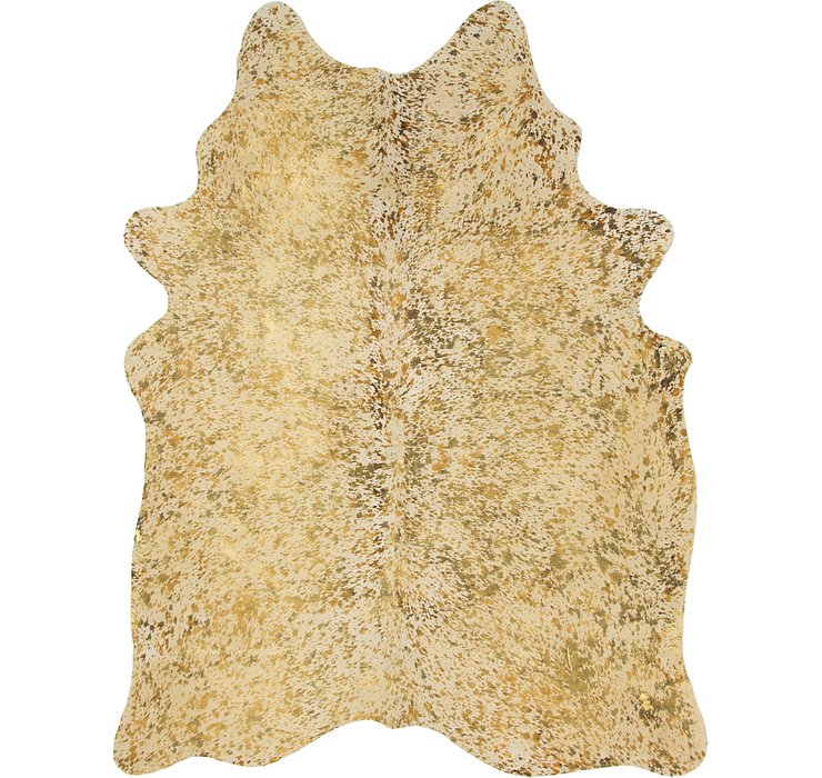 5' 8 x 7' 4 Cowhide Rug