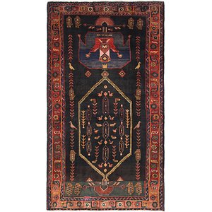 5' x 8' 9 Sirjan Persian Rug