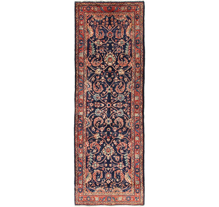 3' 7 x 10' 9 Mahal Persian Runner Rug