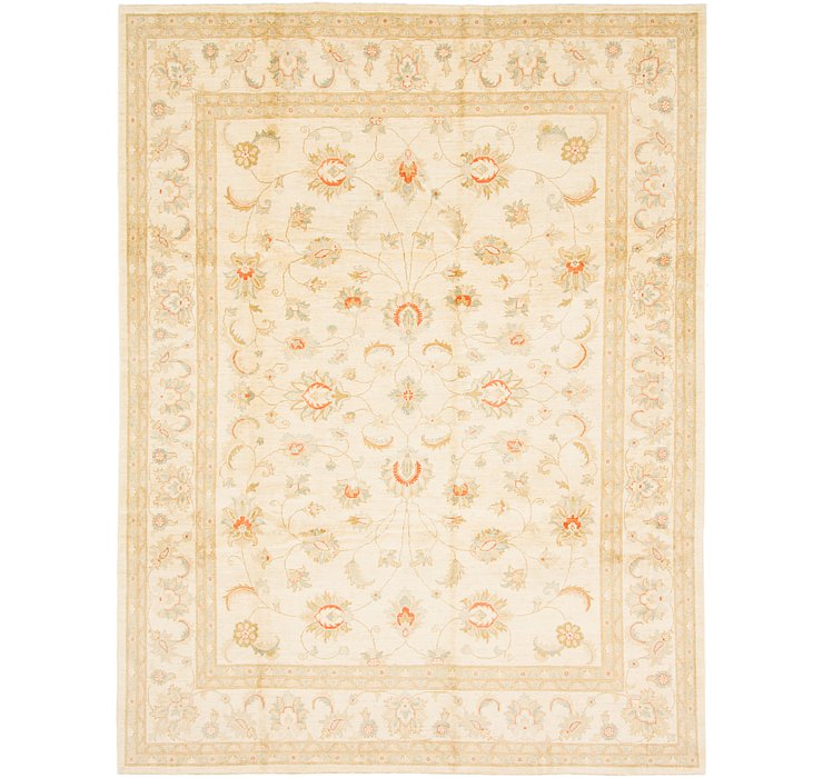 9' x 11' 10 Peshawar Ziegler Rug