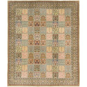 8' 3 x 9' 8 Kashmir Oriental Rug