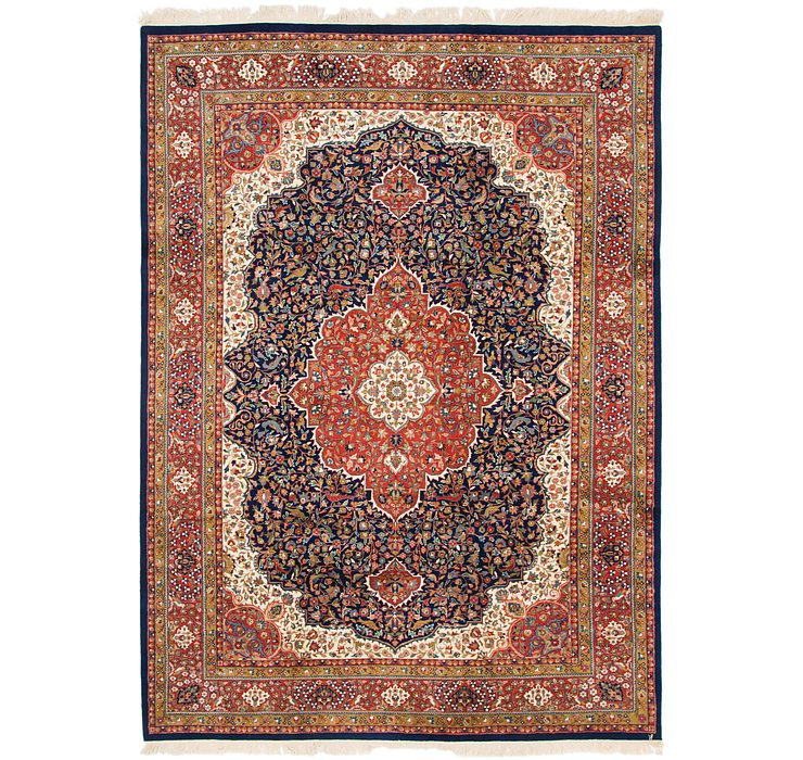 8' 2 x 11' 4 Tabriz Oriental Rug