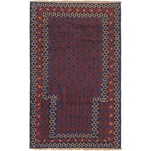 2' 8 x 4' 7 Balouch Persian Rug