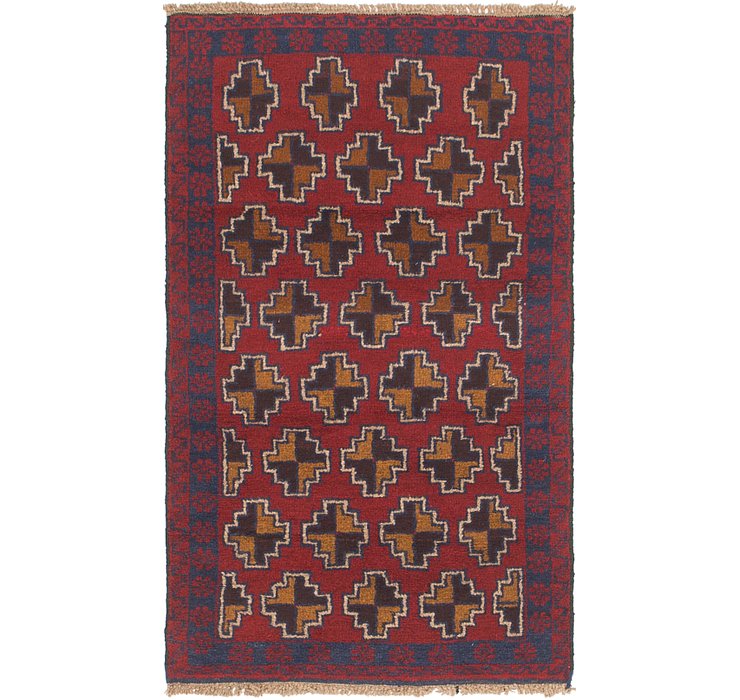 2' 8 x 4' 7 Balouch Persian Rug