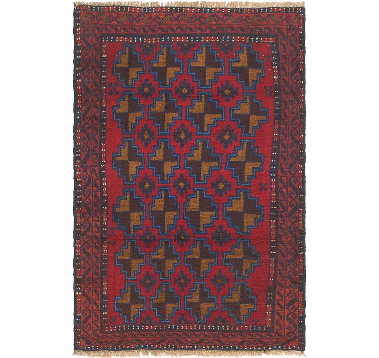 2' 10 x 4' 6 Balouch Persian Rug