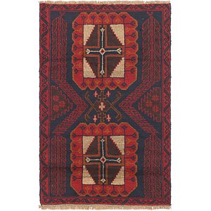 2' 10 x 4' 8 Balouch Persian Rug