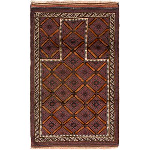 2' 10 x 4' 9 Balouch Persian Rug