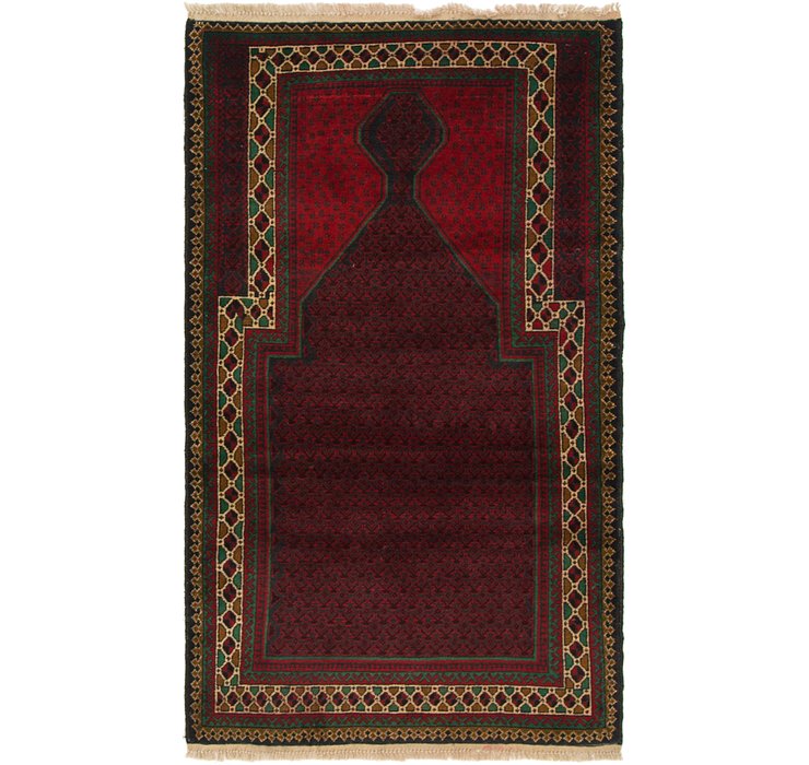 2' 10 x 5' Balouch Persian Rug