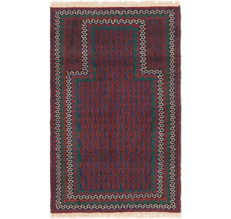 2' 9 x 4' 9 Balouch Persian Rug