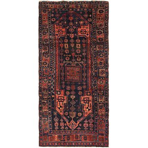 4' 2 x 9' Zanjan Persian Runner Rug