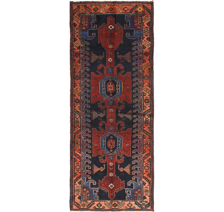 3' 8 x 9' 8 Meshkin Persian Runner ...