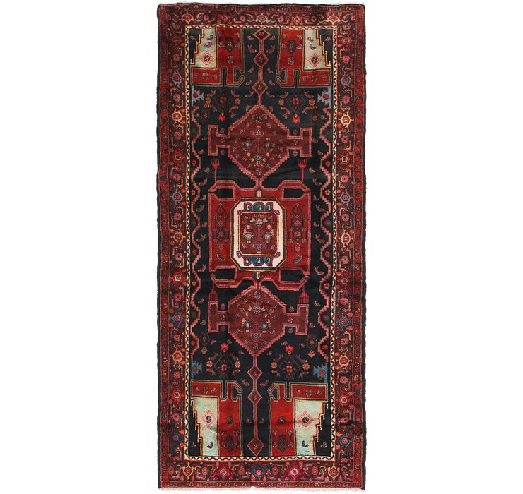 4' 2 x 10' 4 Zanjan Persian Runner Rug