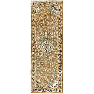 HandKnotted 3' 5 x 10' 5 Farahan Persian Runner ...