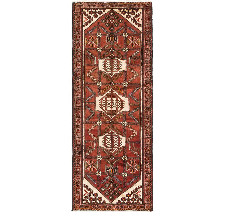 3' 5 x 9' 4 Khamseh Persian Runner ...