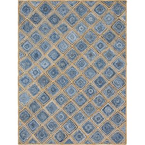 Unique Loom 9' x 12' Braided Jute Rug