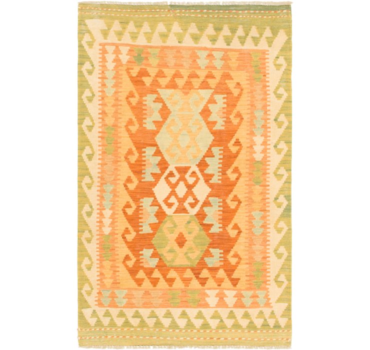 2' 7 x 4' 4 Kilim Waziri Rug