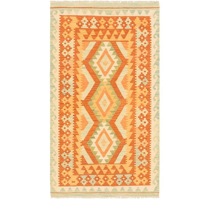 2' 9 x 5' Kilim Waziri Rug