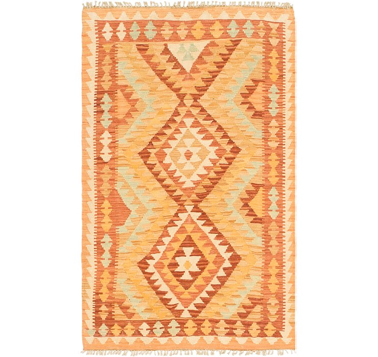 2' 10 x 4' 8 Kilim Waziri Rug