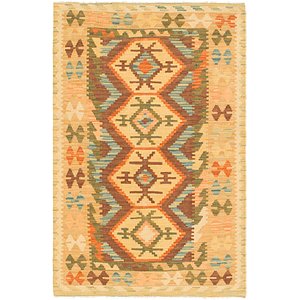 85cm x 142cm Kilim Waziri Rug
